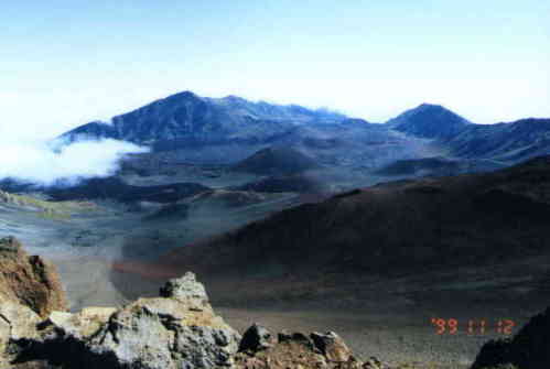 A Haleakala krater