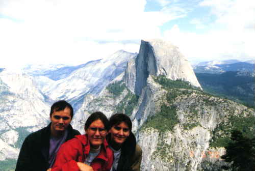 Hatterben a Half Dome